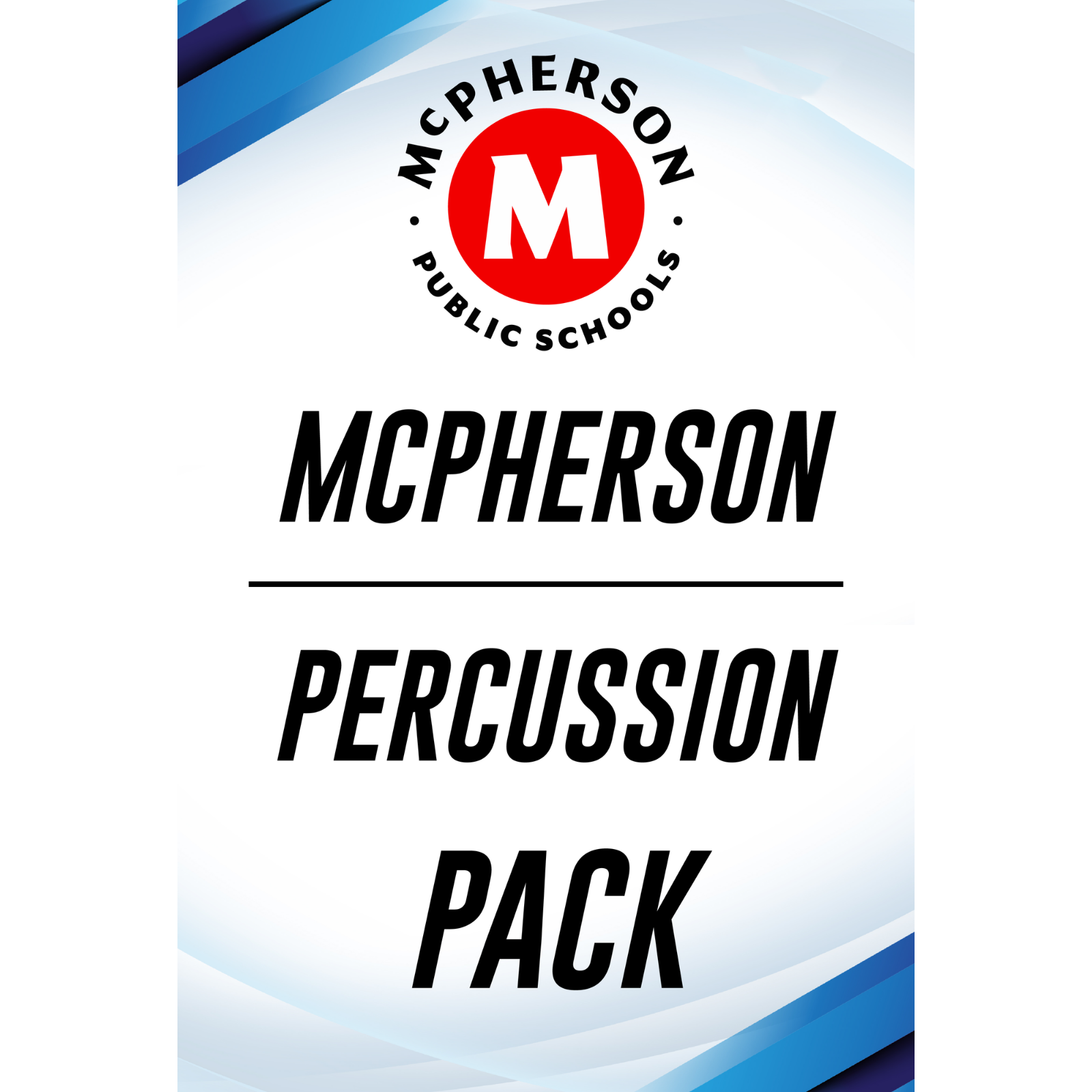 McPherson Percussion Supply Pack