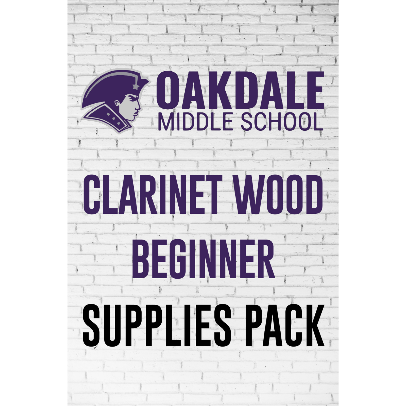 Oakdale Clarinet Wood Beginner Supply Pack