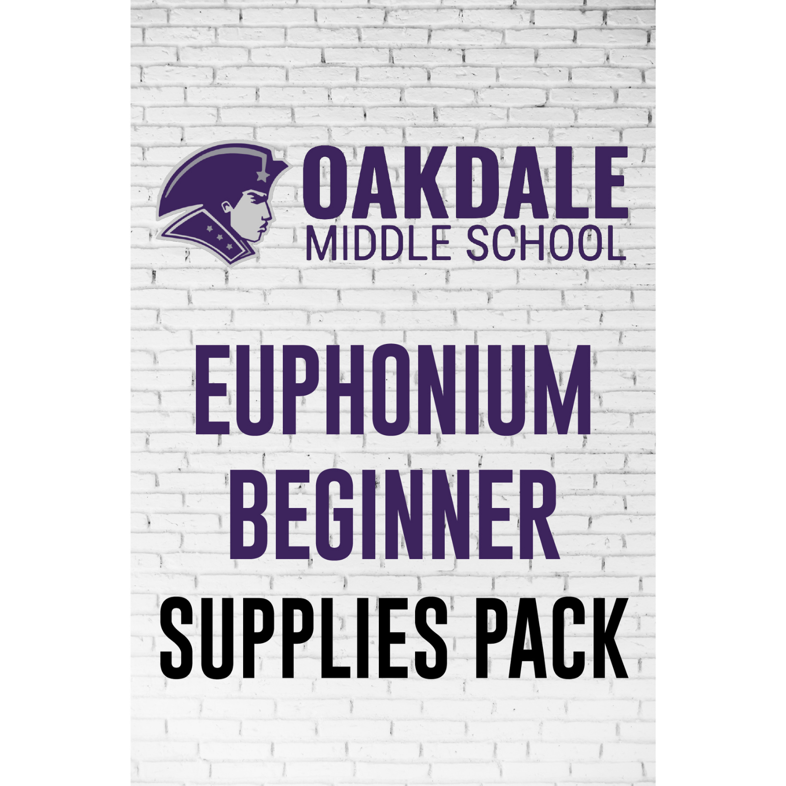 Oakdale Euphonium Beginner Supply Pack