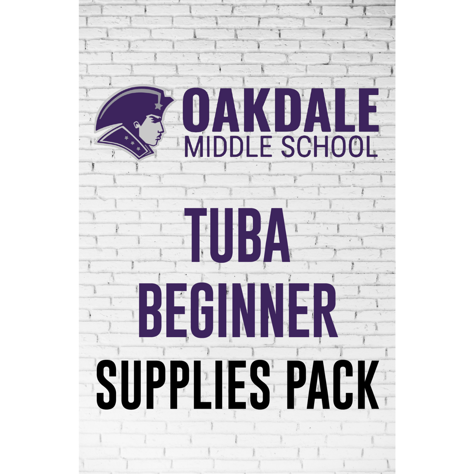 Oakdale Tuba Beginner Supply Pack