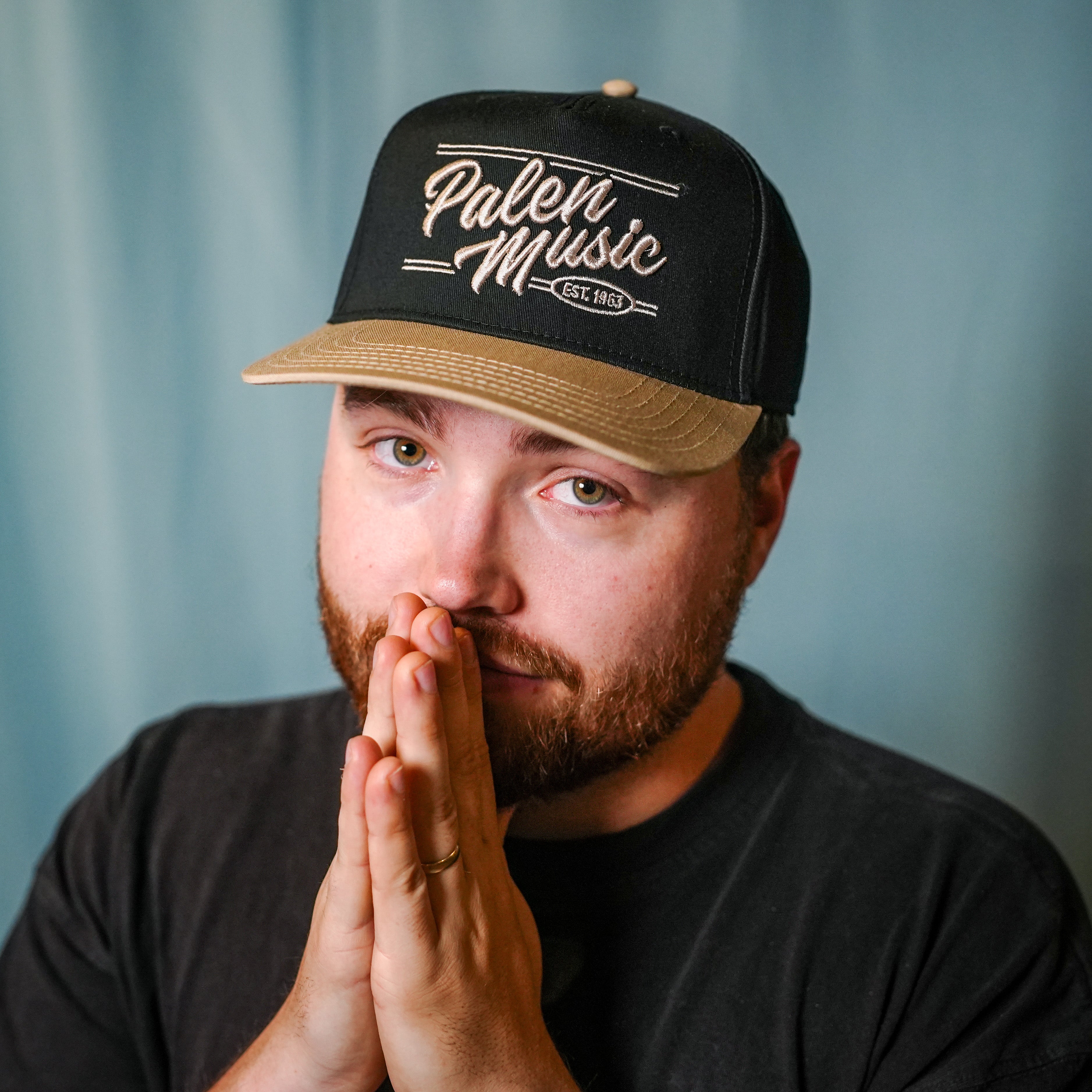 Palen Music Classic Retro Logo Cap - Black/Khak