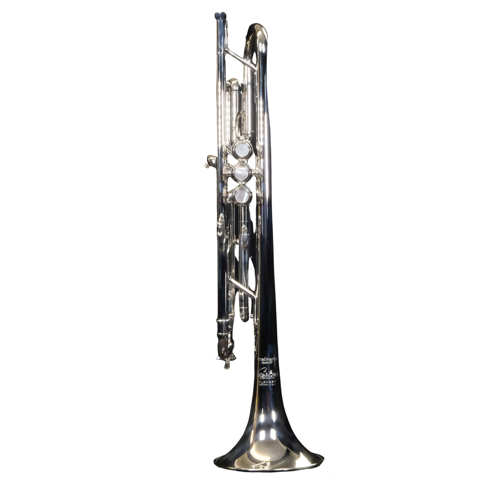 Bach 190S37 Stradivarius Anniversary Series Bb Trumpet - Silver Plated