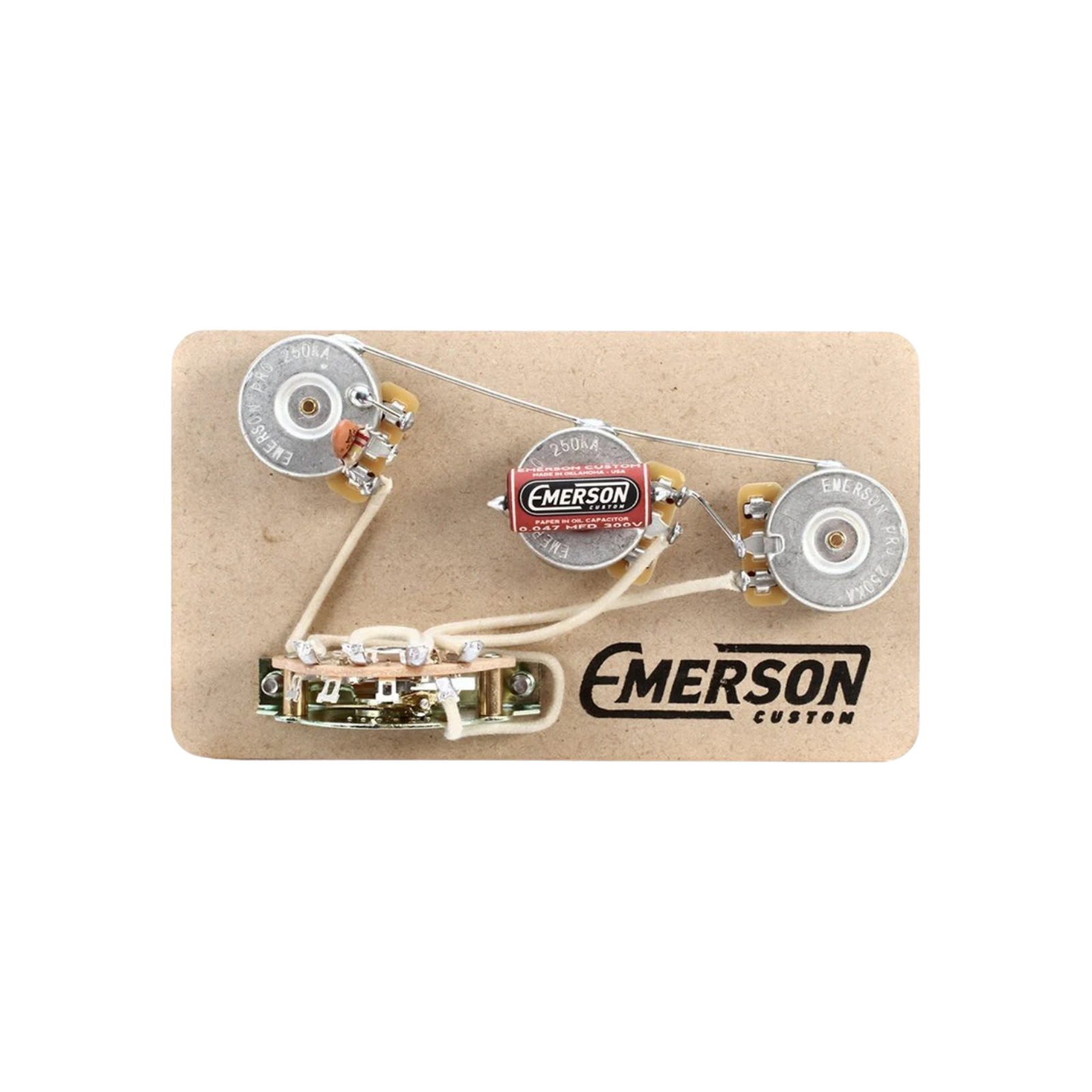 Emerson Custom S5 5-Way Strat Prewired Kit