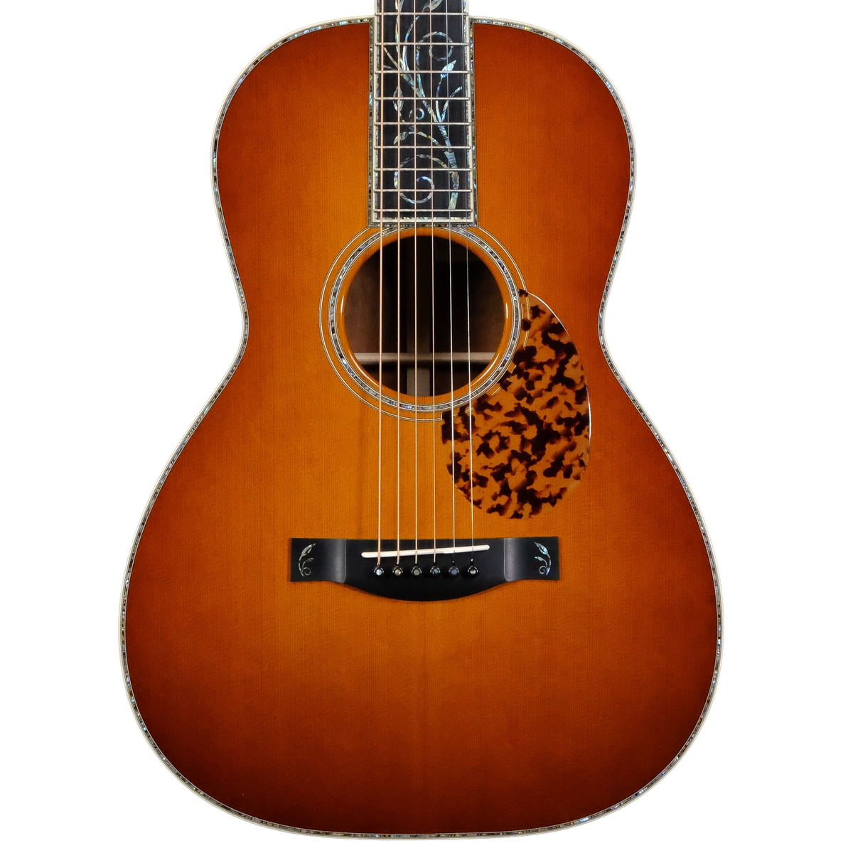 Santa Cruz 00 Custom 42 Style Orcas Island Cedar and Waterfall Bubinga - Firefly Finish