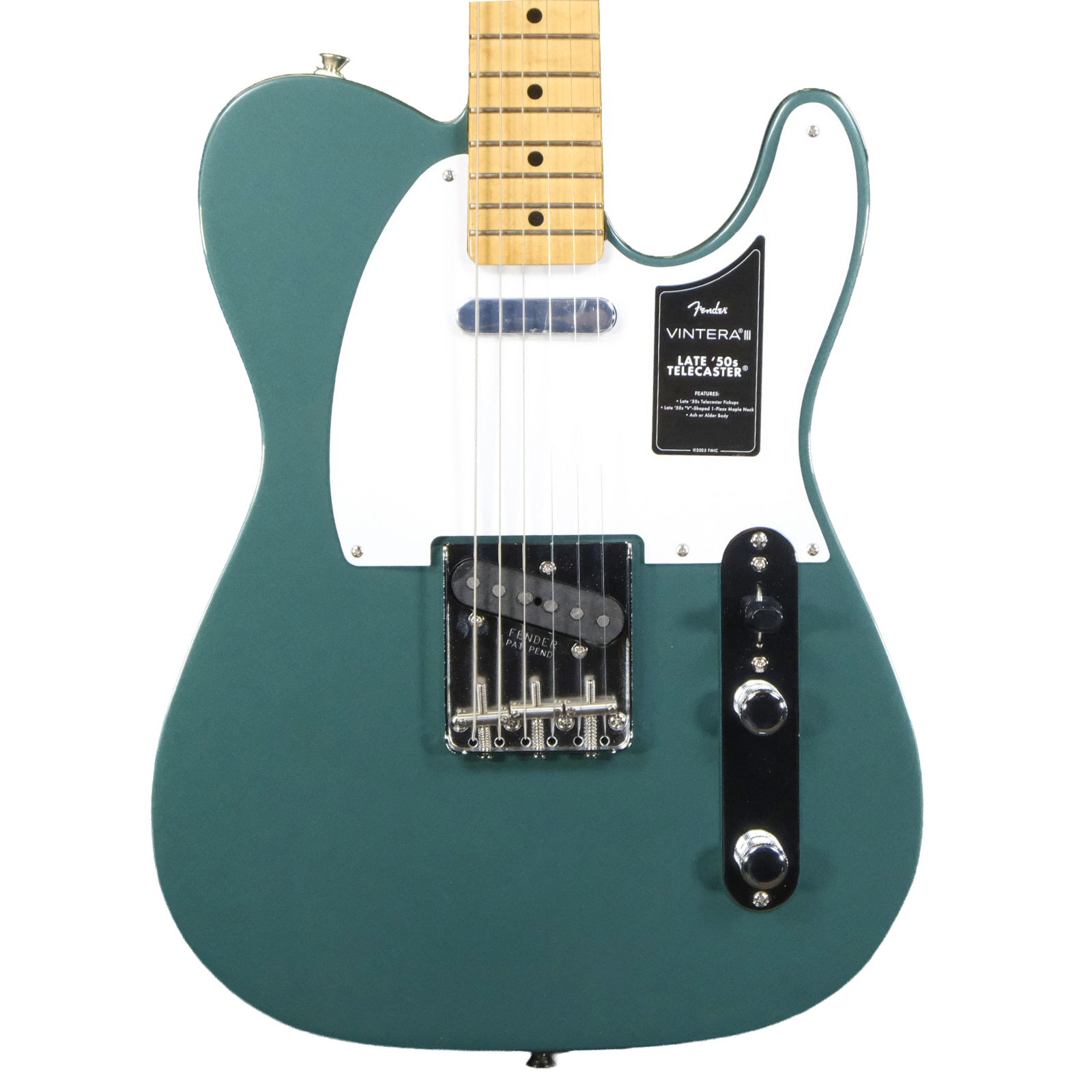 Fender Vintera III Late '50s Telecaster - Sherwood Green Metallic