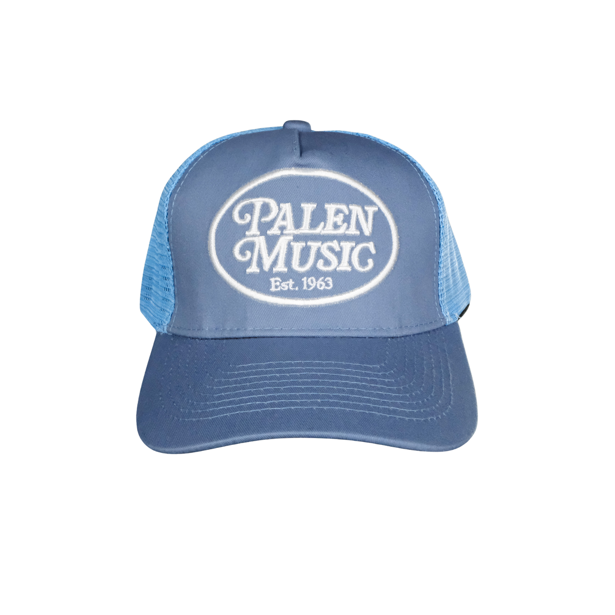 Palen Music Center 5 Panel Trucker Hat - Blue