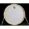 C&C Drum Co Gladstone Big Beat Drum Shell Pack 22/13/16 - Two Tone Antique White and Pale Yellow - Palen Music