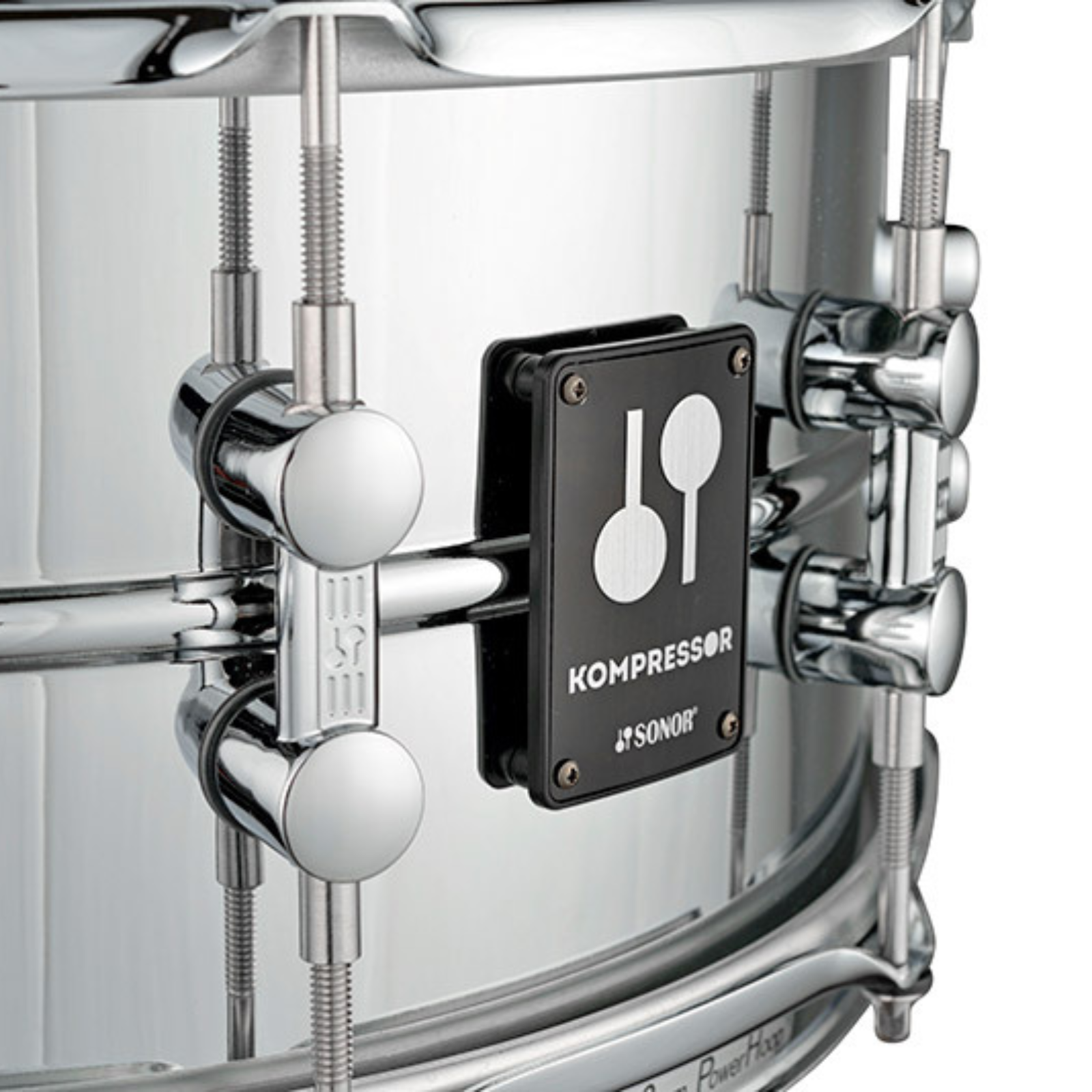 Sonor Kompressor Series Steel Snare Drum - 6.5-inch x 14-inch - Palen Music