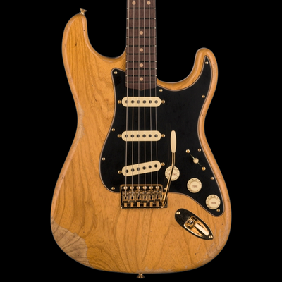 Fender Custom Shop 2023 Event Limited Edition '62 Stratocaster Heavy Relic with Gold Closet Classic Hardware - Aged Natural - Palen Music
