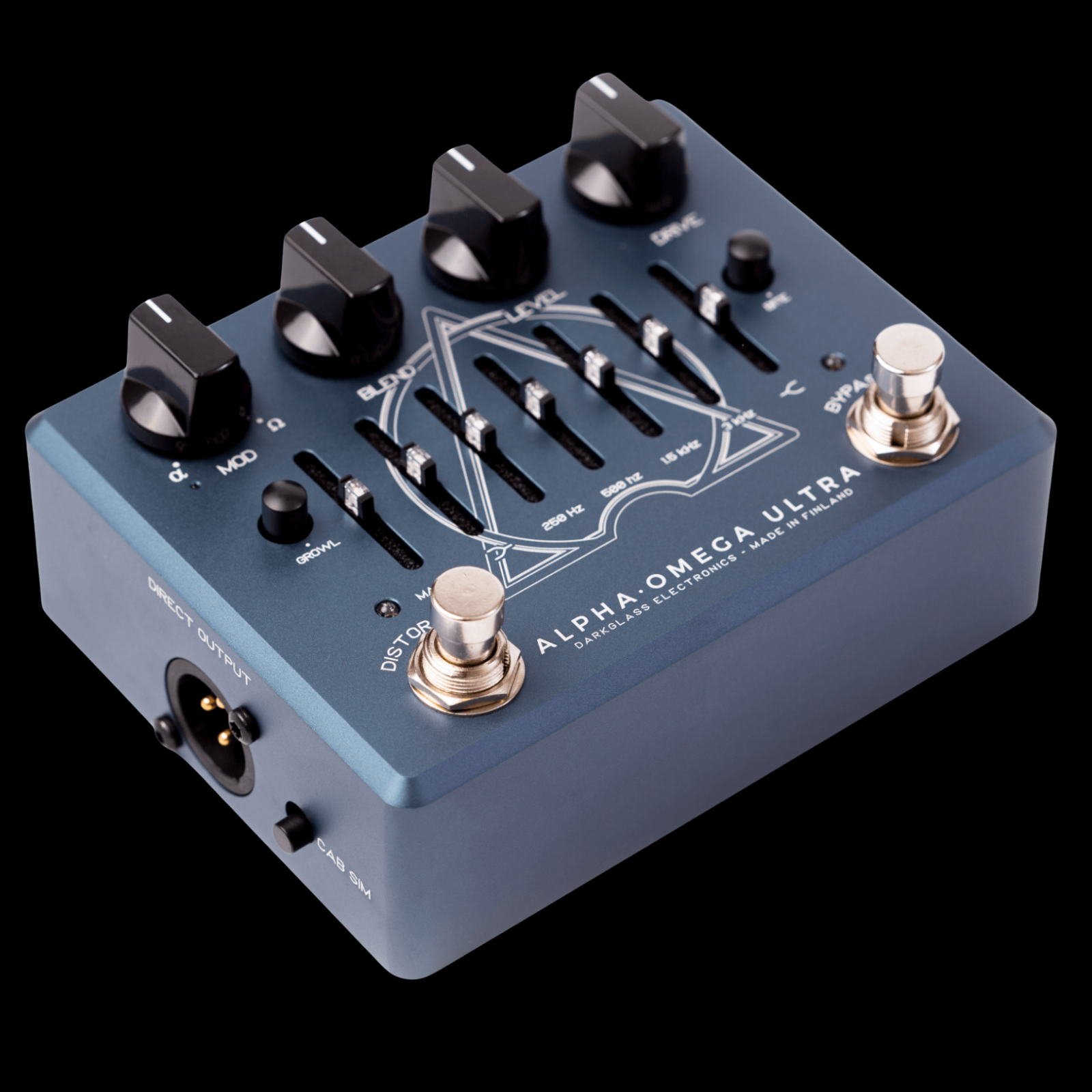 Darkglass Alpha Omega Ultra V2 Dual Bass Preamp - Palen Music