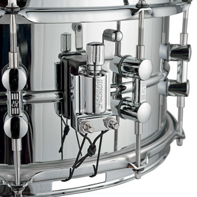 Sonor Kompressor Series Steel Snare Drum - 6.5-inch x 14-inch - Palen Music
