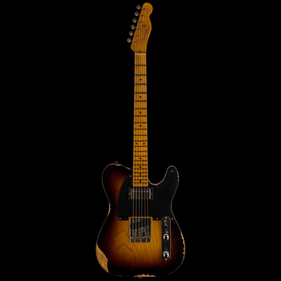 Fender Customer Shop 2023 Event Limited Edition HS Blackguard Telecaster Heavy Relic - Wide-Fade 2-Color Sunburst - Palen Music