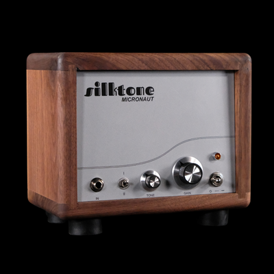 Silktone Micronaut Mini 4w Amp Head - Walnut - Palen Music