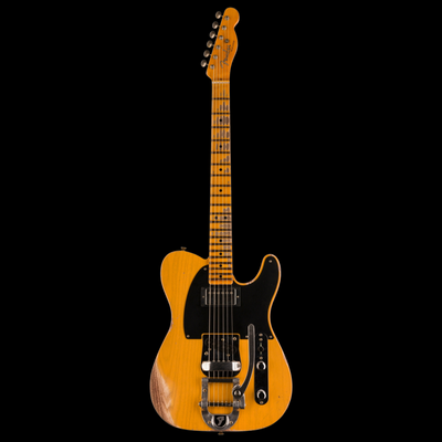 Fender Custom Shop 2023 Event Limited Edition 50's Vibra Telecaster Heavy Relic - Aged Butterscotch Blonde - Palen Music