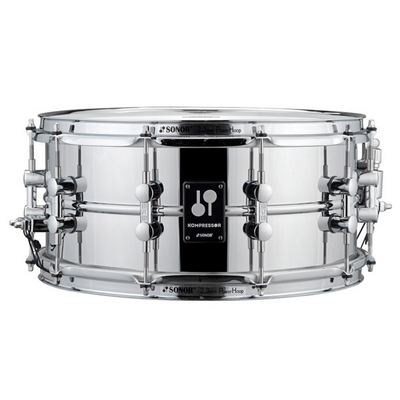 Sonor Kompressor Series Steel Snare Drum - 6.5-inch x 14-inch - Palen Music