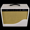 Silktone 12w KT66 Hand Wired Combo Amp - White Tolex with Gold Weave Grill - Palen Music