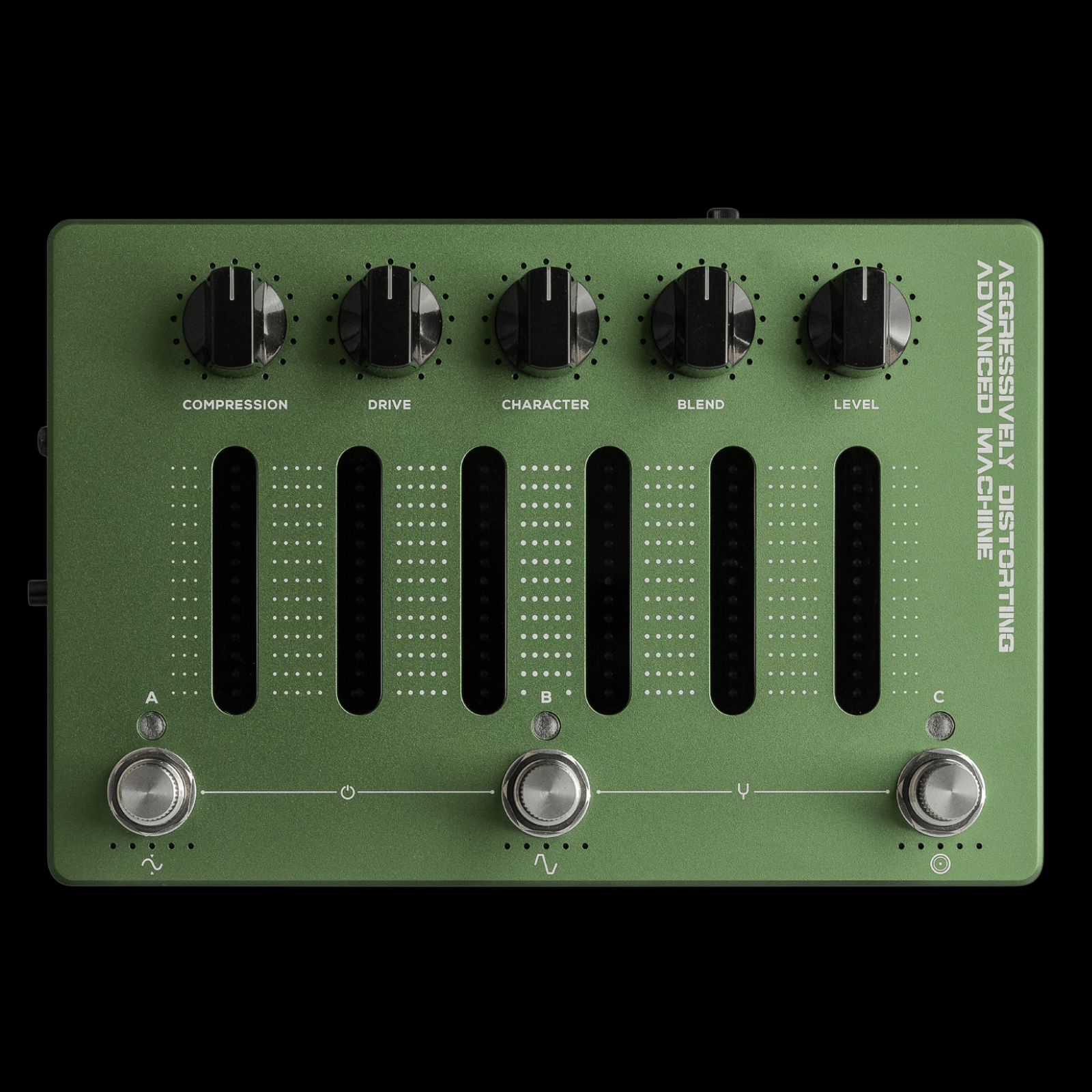 Darkglass Aggressively Distorting Advanced Machine Distortion Pedal - Palen Music