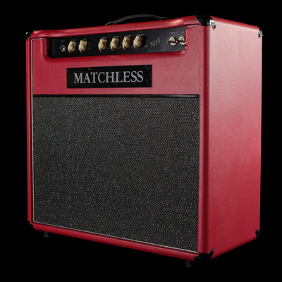 Matchless 30/15 1x12 Reverb and Tremolo Combo - Red with Silver Grill - Palen Music