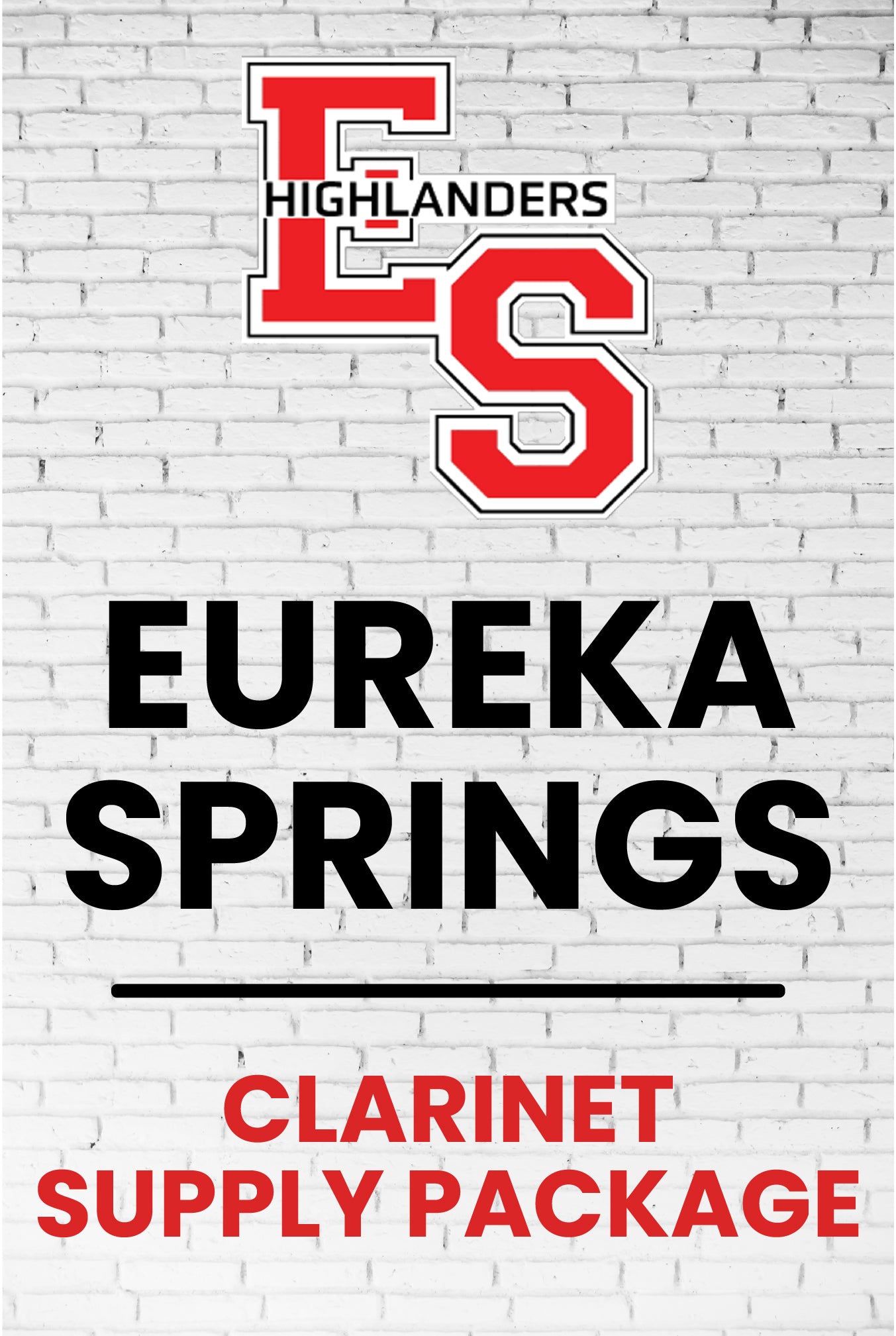 Eureka Springs Clarinet Pack
