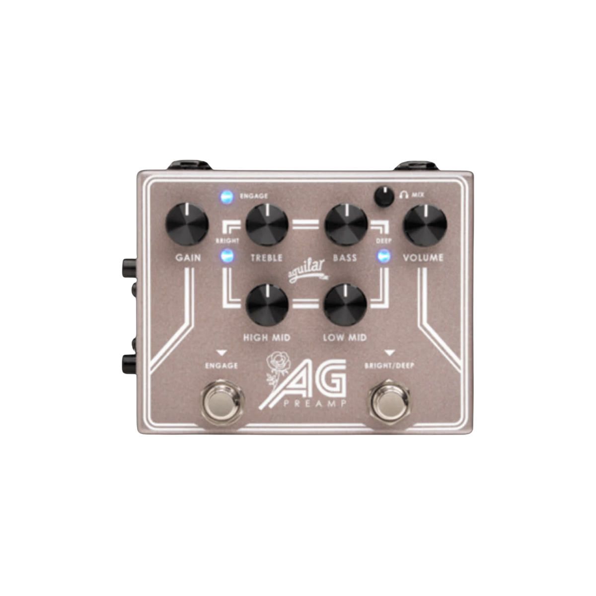 【ほぼ未使用】AGUILAR AG PREAMP DI PEDAL アギュラー Aguilar AG Bass Preamp/DI Pedal (Made in USA) - IN STOCK