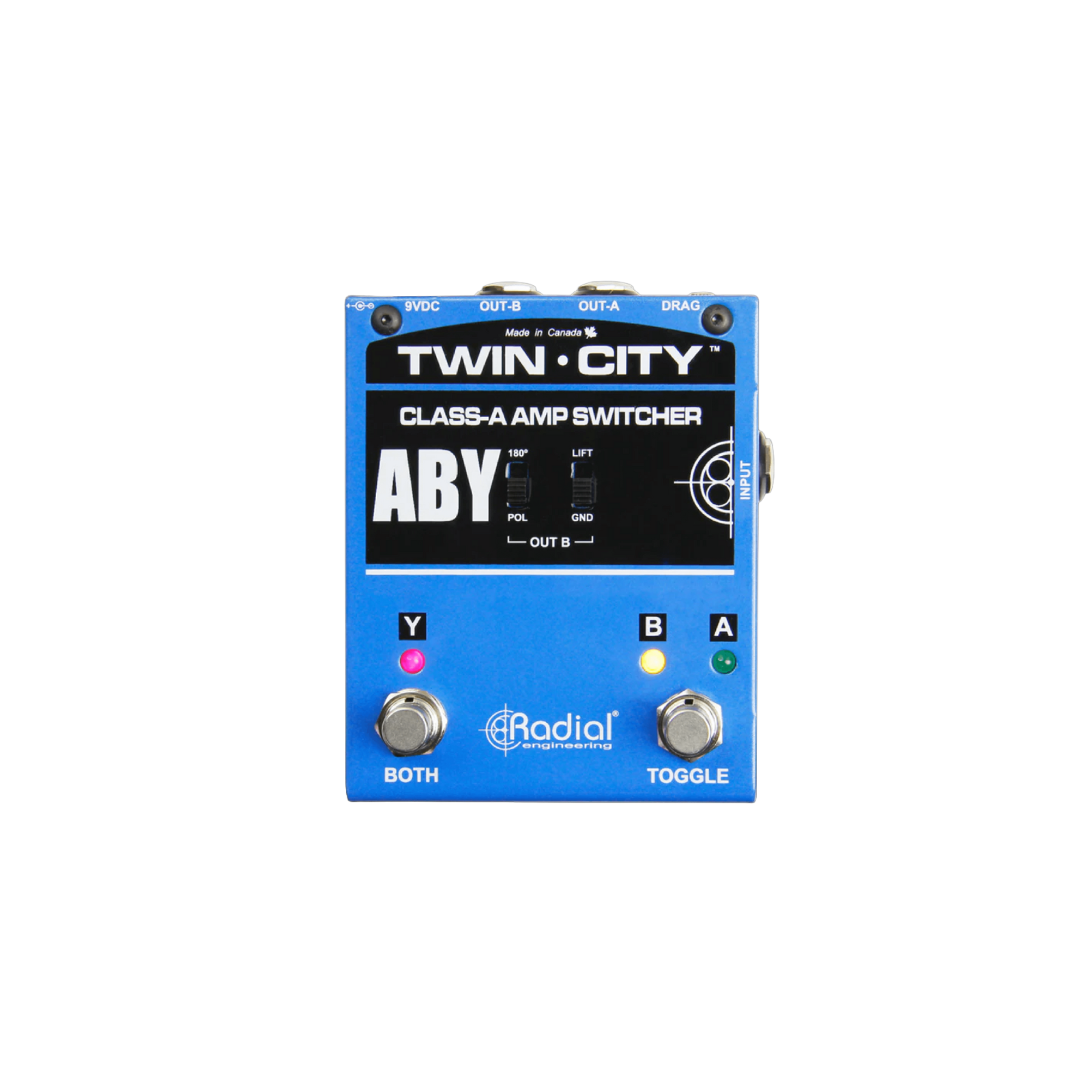 Radial Twin-City ABY Amp Switcher Pedal