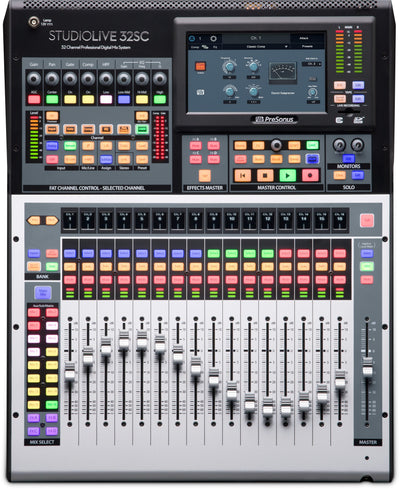PreSonus StudioLive 32SC 32-channel Rackmount Digital Mixer - Palen Music