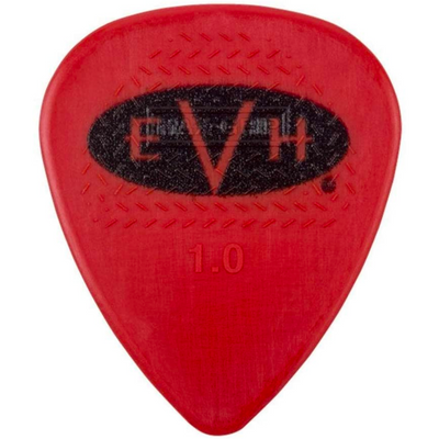 EVH 6-pack Nylon 1.0mm Signature Guitar Picks (Red/Black) - Palen Music