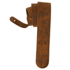 Paul Reed Smith Distressed Leather Birds Strap (Brown) - Palen Music