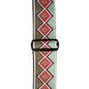 Paul Reed Smith 2.75" Retro Jacquard Strap (Green/Red) - Palen Music