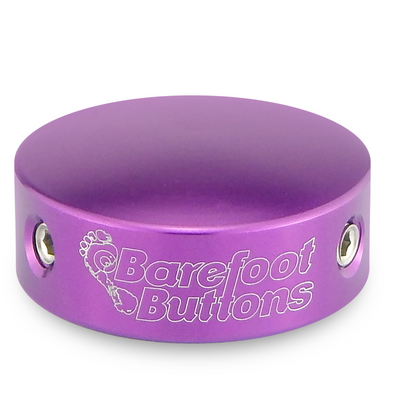 Barefoot Buttons V1 Standard Footswitch Cap (Purple) - Palen Music