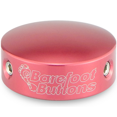 Barefoot Buttons V2 Standard Footswitch Cap (Red) - Palen Music
