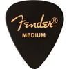 Fender 12-pack Celluloid 351 Shape Medium Guitar Picks (Black) - Palen Music