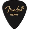 Fender 12-pack Celluloid 351 Shape Heavy Guitar Picks (Black) - Palen Music
