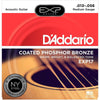 D'Addario Phosphor Bronze Medium Coated Acoustic Guitar Strings (.013-.056) - Palen Music