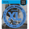D'Addario Nickel Wound Jazz Light Electric Guitar Strings (.012-.052) - Palen Music