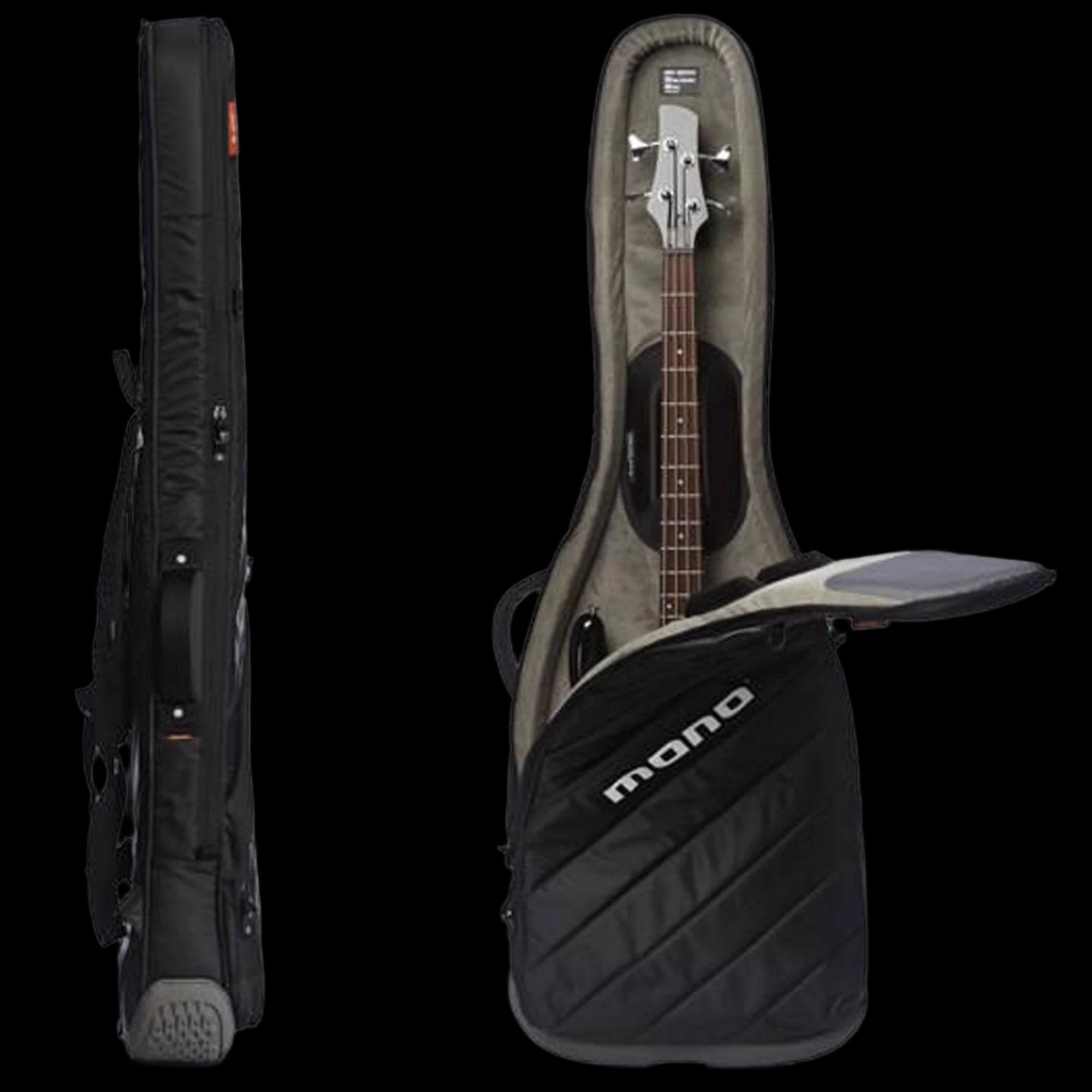 Mono Vertigo Jet Black Bass Case - Palen Music