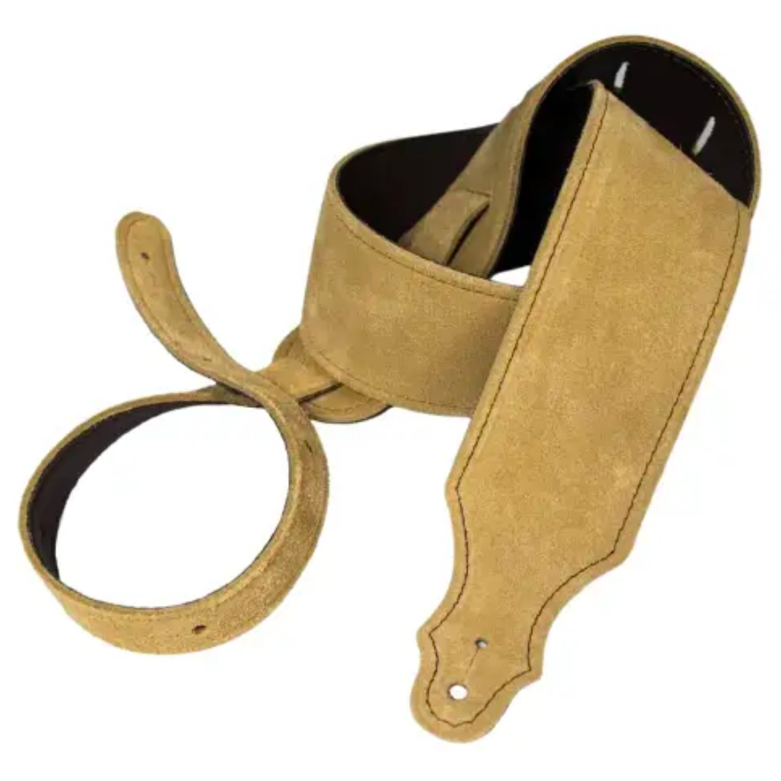 Franklin Straps 2.5" Purist Suede Guitar Strap (Honey) - Palen Music