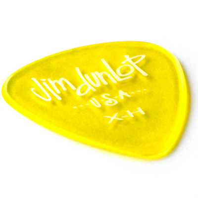 Dunlop 12-pack Gels Standard Extra Heavy Guitar Picks (Yellow) - Palen Music