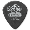 Dunlop 12-pack Tortex Jazz III XL 1.35mm Guitar Picks (Black) - Palen Music