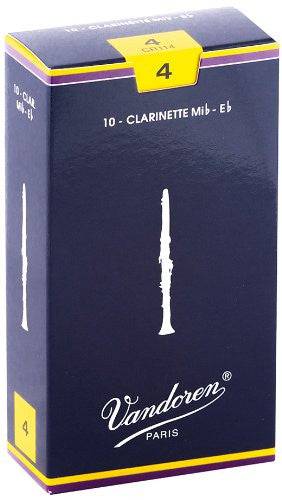 Vandoren Traditional Eb Clarinet Reeds - Box of 10 - Palen Music