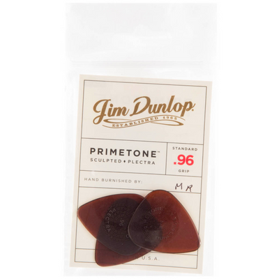 Dunlop 3-pack Primetone Standard Grip .96mm Guitar Picks (Brown) - Palen Music