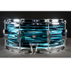 C&C Drum Co Player Date II Snare Drum 14x6.5 (Turquoise and Black Pearl) - Palen Music