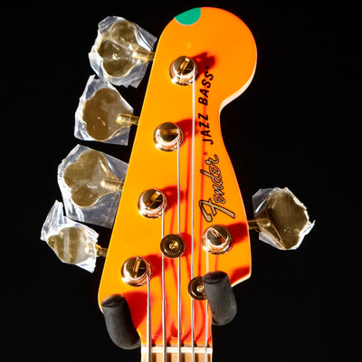 Fender MonoNeon Jazz Bass V - Fluorescent Yellow - Palen Music
