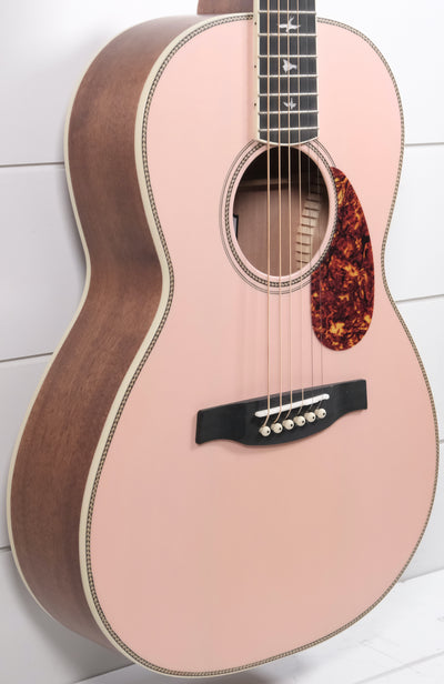 PRS Limited Edition SE Parlor P20E Acoustic-electric Guitar - Pink Lotus - Palen Music
