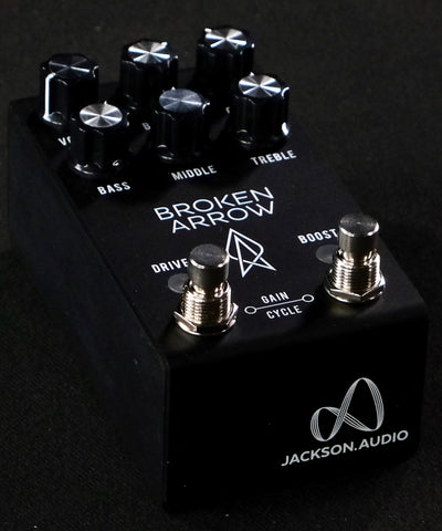 Jackson Audio Broken Arrow Overdrive Pedal - Anodized Black - Palen Music