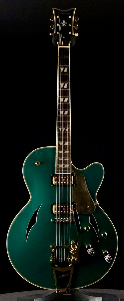Schecter Coupe Hollowbody Guitar - Dark Emerald Green - Palen Music