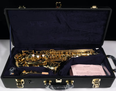 Yamaha YAS-82ZIIU Custom "Z" Eb Alto Saxophone (Unlacquered) - Palen Music