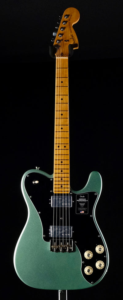 Fender American Professional II Telecaster Deluxe - Mystic Surf Green with Maple Fingerboard - Palen Music