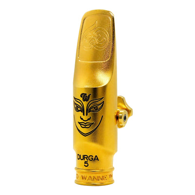 Theo Wanne DURGA 5 Alto Saxophone Mouthpiece #7 - (Gold Plated) - Palen Music