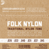 D'Addario Folk Nylon Ball End Strings (.028-.045) - Palen Music